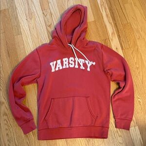 Old Navy Red Varsity Hoodie